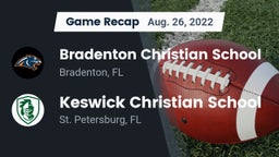Recap: Bradenton Christian School vs. Keswick Christian School 2022
