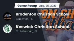 Recap: Bradenton Christian School vs. Keswick Christian School 2023