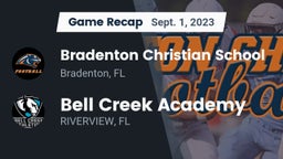 Recap: Bradenton Christian School vs. Bell Creek Academy 2023