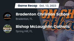 Recap: Bradenton Christian School vs. Bishop McLaughlin Catholic  2023