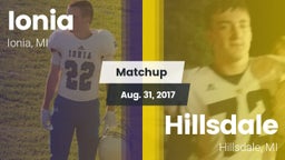 Matchup: Ionia vs. Hillsdale  2017