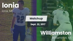Matchup: Ionia vs. Williamston  2017