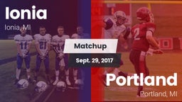 Matchup: Ionia vs. Portland  2017