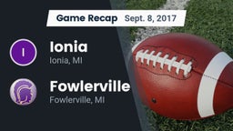 Recap: Ionia  vs. Fowlerville  2017