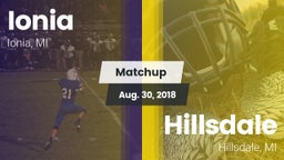 Matchup: Ionia vs. Hillsdale  2018
