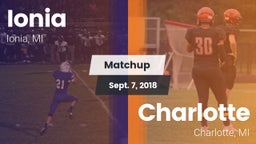 Matchup: Ionia vs. Charlotte  2018