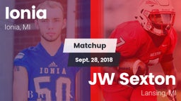 Matchup: Ionia vs. JW Sexton  2018