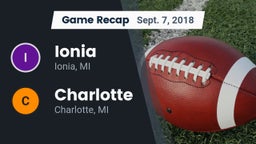Recap: Ionia  vs. Charlotte  2018