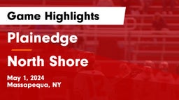 Plainedge  vs North Shore  Game Highlights - May 1, 2024