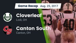 Recap: Cloverleaf  vs. Canton South  2017