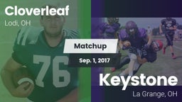 Matchup: Cloverleaf vs. Keystone  2017