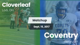 Matchup: Cloverleaf vs. Coventry  2017