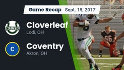 Recap: Cloverleaf  vs. Coventry  2017