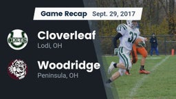 Recap: Cloverleaf  vs. Woodridge  2017