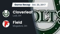 Recap: Cloverleaf  vs. Field  2017