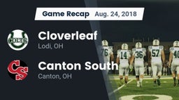 Recap: Cloverleaf  vs. Canton South  2018