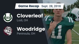 Recap: Cloverleaf  vs. Woodridge  2018