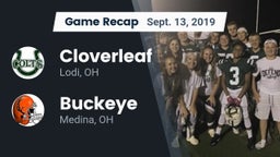 Recap: Cloverleaf  vs. Buckeye  2019