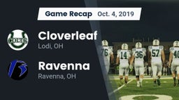 Recap: Cloverleaf  vs. Ravenna  2019
