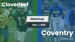 Matchup: Cloverleaf vs. Coventry  2019