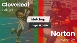 Matchup: Cloverleaf vs. Norton  2020