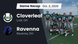 Recap: Cloverleaf  vs. Ravenna  2020