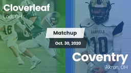 Matchup: Cloverleaf vs. Coventry  2020