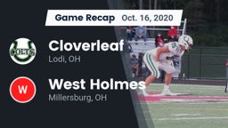Recap: Cloverleaf  vs. West Holmes  2020