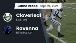 Recap: Cloverleaf  vs. Ravenna  2021