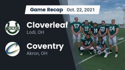 Recap: Cloverleaf  vs. Coventry  2021