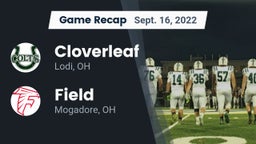 Recap: Cloverleaf  vs. Field  2022