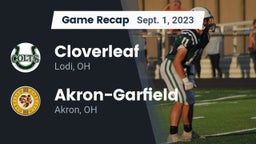 Recap: Cloverleaf  vs.  Akron-Garfield  2023