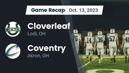 Recap: Cloverleaf  vs. Coventry  2023
