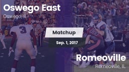 Matchup: Oswego East vs. Romeoville  2017