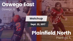 Matchup: Oswego East vs. Plainfield North  2017