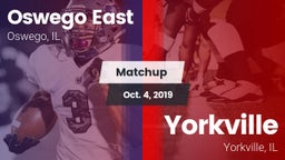 Matchup: Oswego East vs. Yorkville  2019