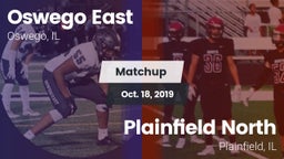 Matchup: Oswego East vs. Plainfield North  2019