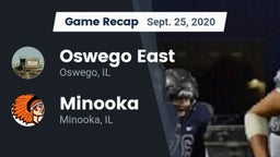 Recap: Oswego East  vs. Minooka  2020