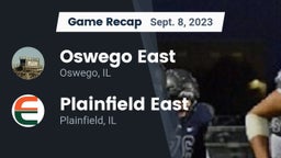 Recap: Oswego East  vs. Plainfield East  2023