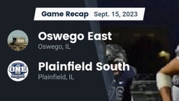 Recap: Oswego East  vs. Plainfield South  2023