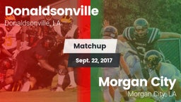 Matchup: Donaldsonville vs. Morgan City  2017