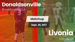 Matchup: Donaldsonville vs. Livonia  2017
