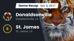 Recap: Donaldsonville  vs. St. James  2017