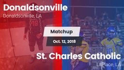 Matchup: Donaldsonville vs. St. Charles Catholic  2018