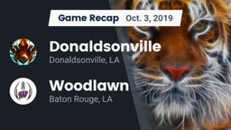 Recap: Donaldsonville  vs. Woodlawn  2019