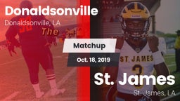 Matchup: Donaldsonville vs. St. James  2019