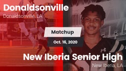 Matchup: Donaldsonville vs. New Iberia Senior High 2020
