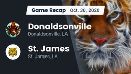 Recap: Donaldsonville  vs. St. James  2020