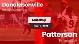 Matchup: Donaldsonville vs. Patterson  2020