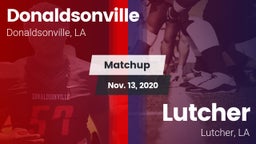 Matchup: Donaldsonville vs. Lutcher  2020